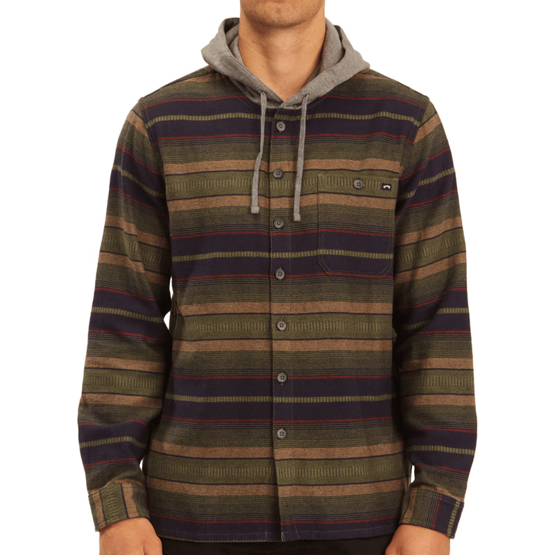 Load image into Gallery viewer, Billabong Baja Hooded Flannel - 2021
