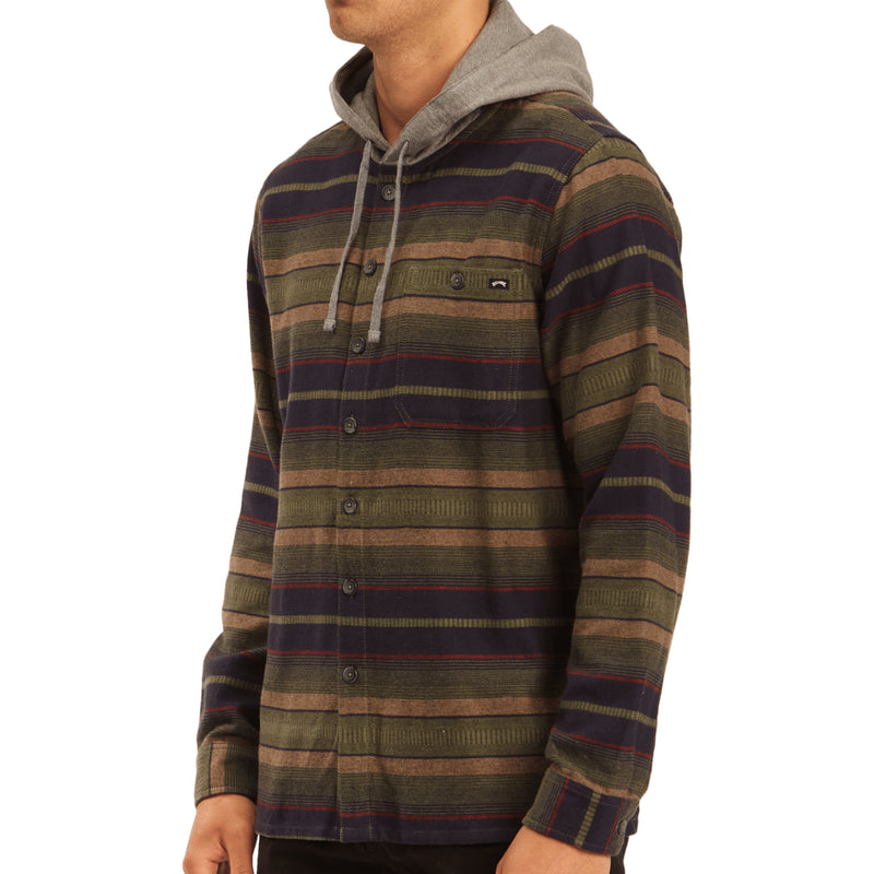 Load image into Gallery viewer, Billabong Baja Hooded Flannel - 2021
