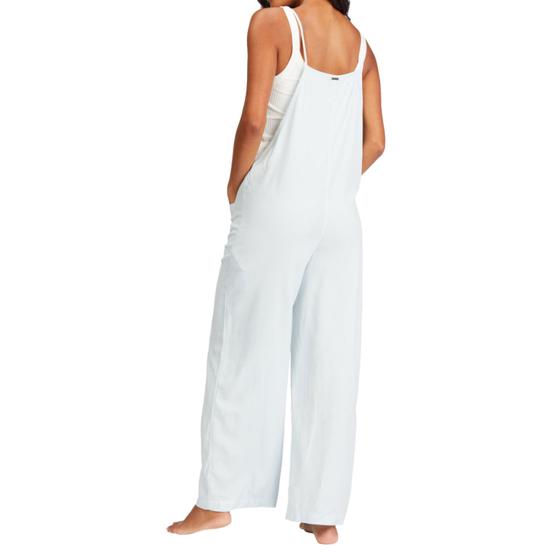 Load image into Gallery viewer, Billabong Women&#39;s Beach Cruiser Wide Leg Overalls
