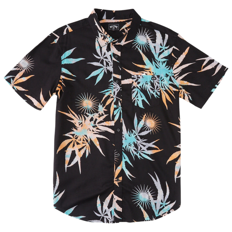 Load image into Gallery viewer, Billabong Sundays Floral Button Down Short Sleeve Shirt
