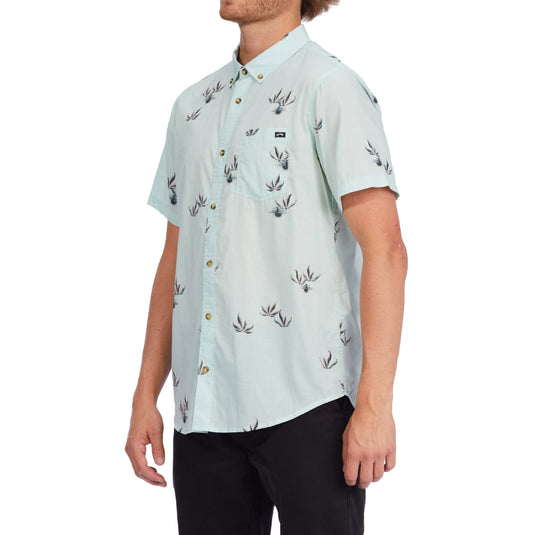 Billabong Sundays Mini Button Down Short Sleeve Shirt