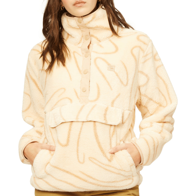 Load image into Gallery viewer, Billabong Women&#39;s A/Div Switchback Mock Neck Pullover Sweatshirt
