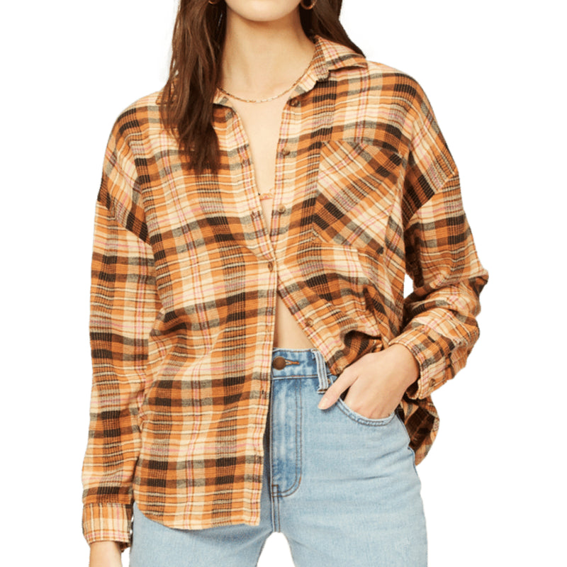 Load image into Gallery viewer, Billabong Women&#39;s Easy Breezy Flannel

