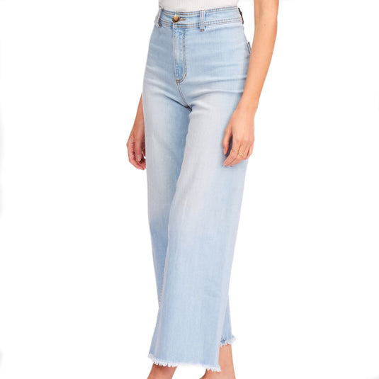 Free Fall Indigo - Wide Leg Trousers for Women