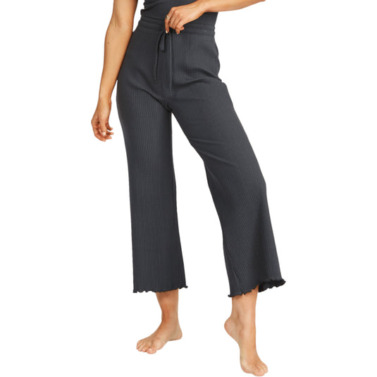 Billabong Women's Out And About High Waisted Knit Pants