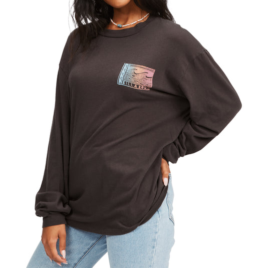 Billabong Women's Way Out Graphic Long Sleeve T-Shirt