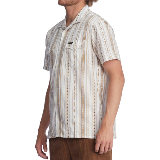 Billabong Wrangler Wesley Button Down Short Sleeve Shirt