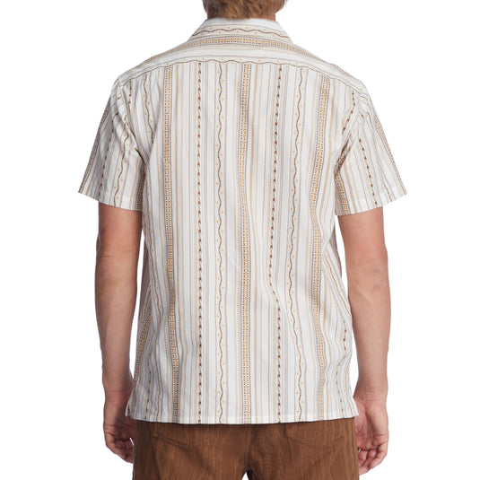 Billabong Wrangler Wesley Button Down Short Sleeve Shirt