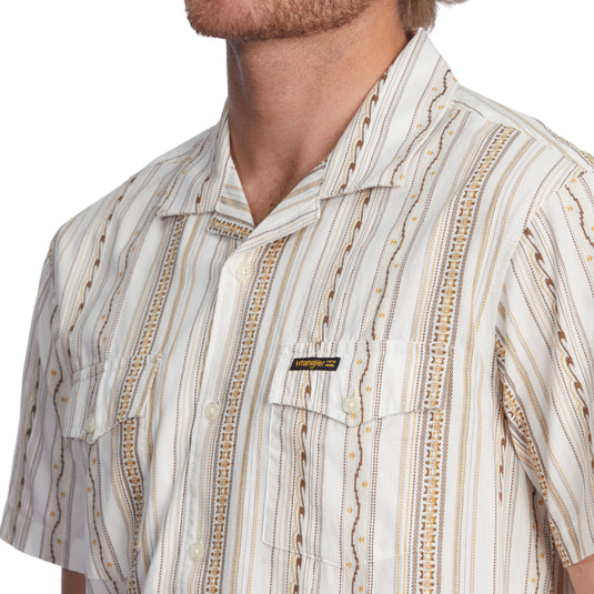 Billabong Wrangler Wesley Button Down Short Sleeve Shirt