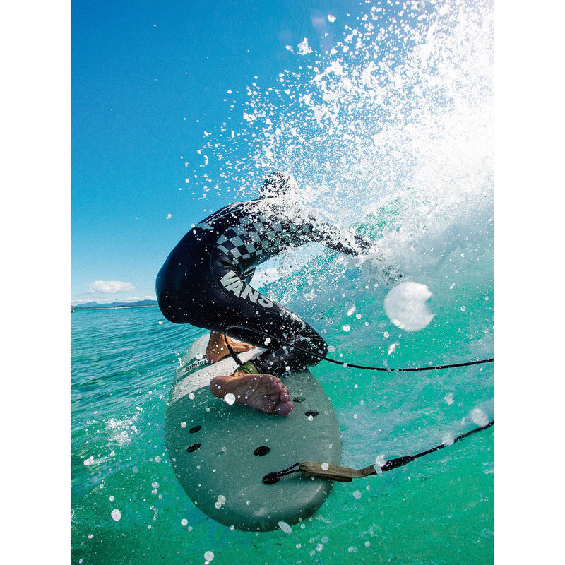 Load image into Gallery viewer, Softech Bomber 6&#39;10 x 21 ½ x 3 Soft Surfboard - Smoke Green/White
