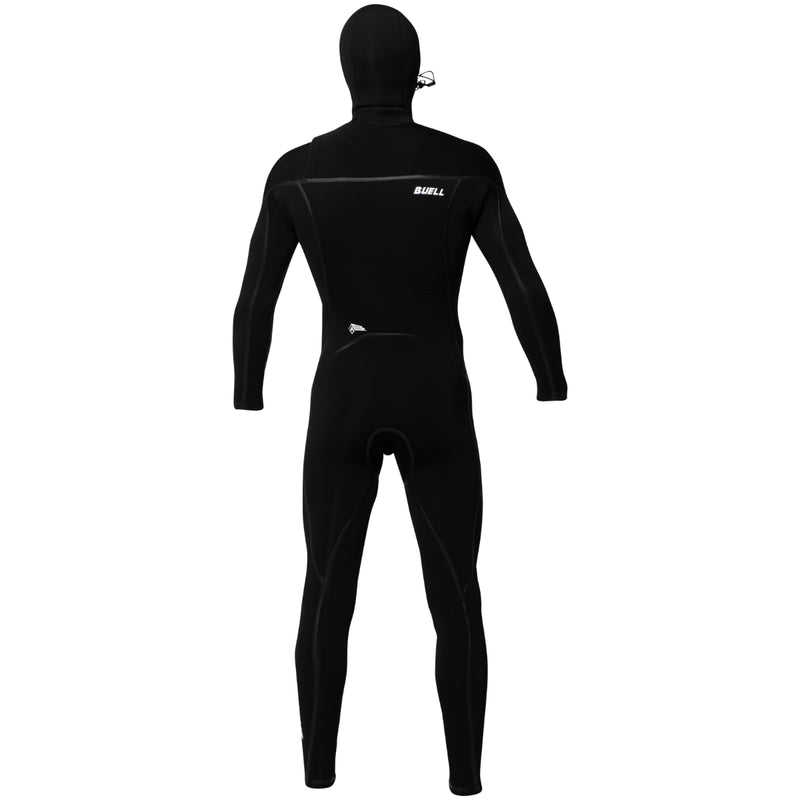 Load image into Gallery viewer, Buell RB2 Beast 4/3 Hooded Chest Zip Wetsuit - 2021
