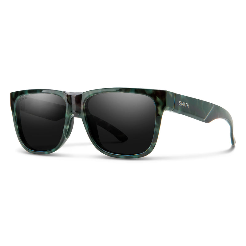 Load image into Gallery viewer, Smith Lowdown 2 Polarized Sunglasses - Camo Tortoise/Chromapop Black
