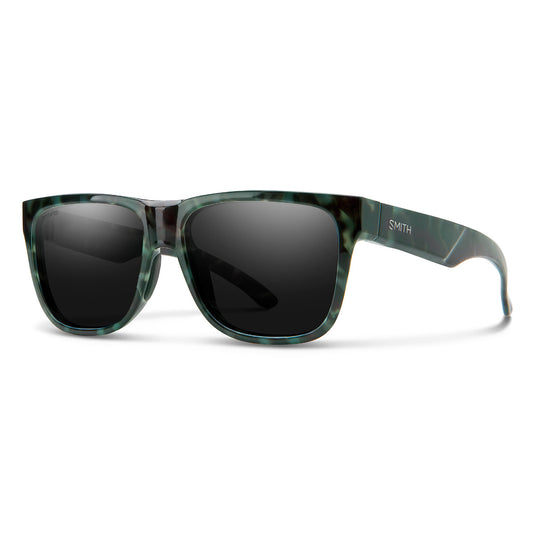 Smith Lowdown 2 Polarized Sunglasses - Camo Tortoise/Chromapop Black