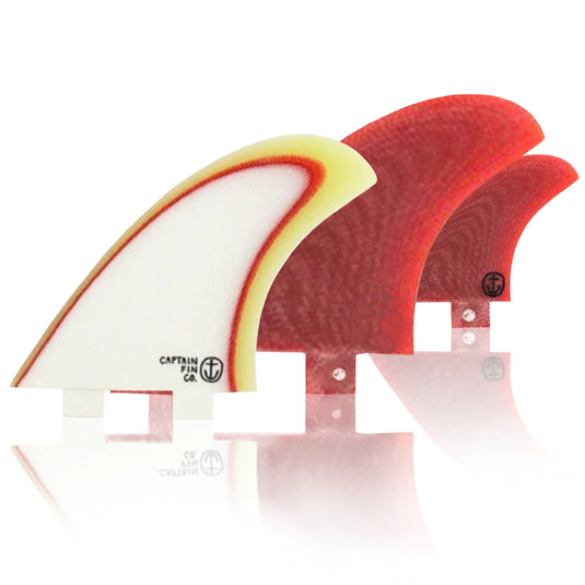 Captain Fin Co. CF Especial FCS Compatible Twin + 1 Fin Set