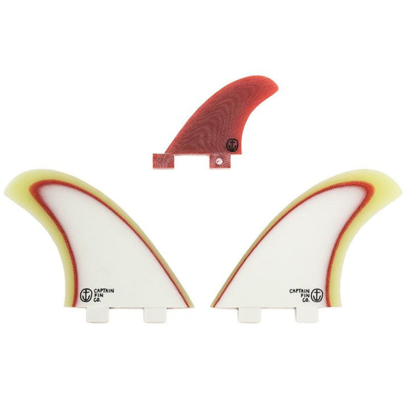 Load image into Gallery viewer, Captain Fin Co. CF Especial FCS Compatible Twin + 1 Fin Set
