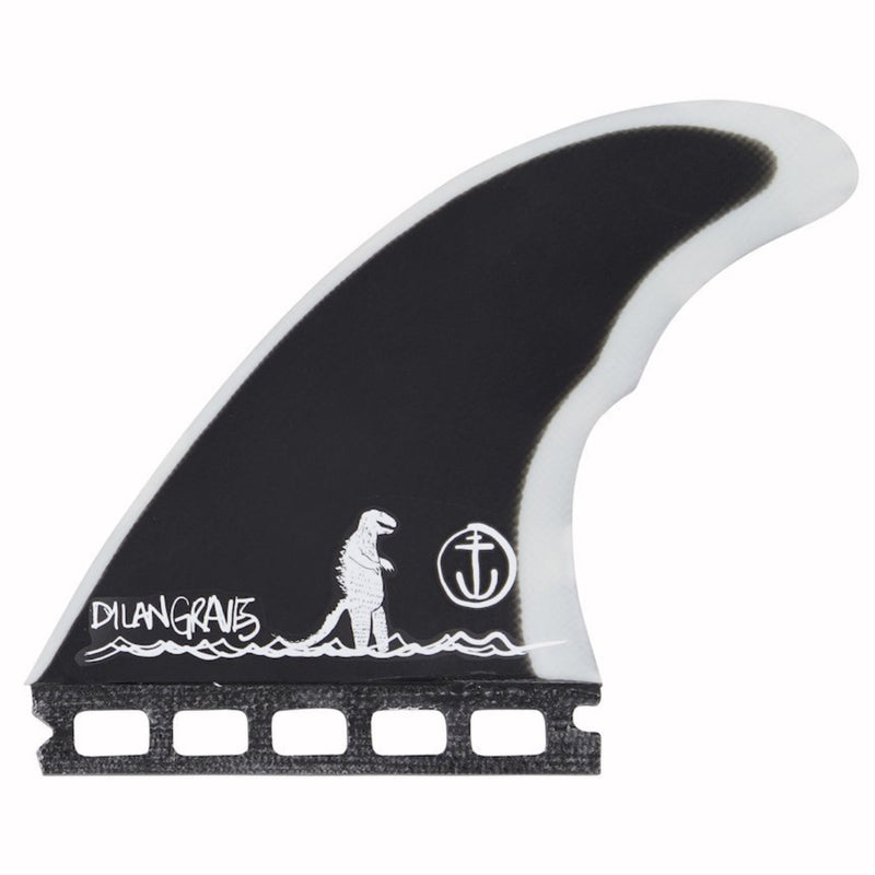 Load image into Gallery viewer, Captain Fin Co. Dylan Gravezilla Futures Compatible Twin + 1 Fin Set
