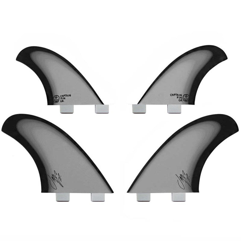 Captain Fin Co. Jeff McCallum Especial FCS Compatible Quad Fin Set ...