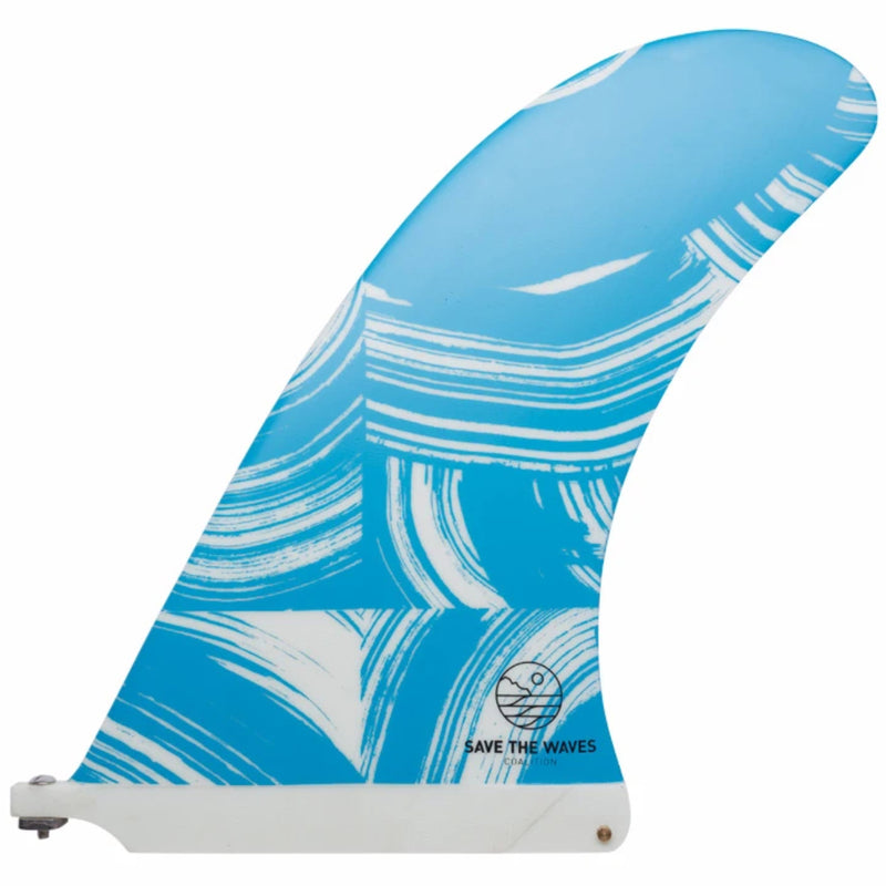 Load image into Gallery viewer, Captain Fin Co. Save The Waves Pivot Single Fin - 10&#39;&#39; - Blue
