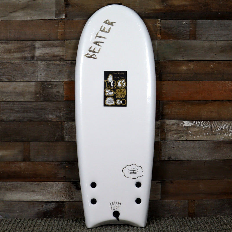 Load image into Gallery viewer, Catch Surf Beater Original 54 × Evan Rossell Pro 4&#39;6 x 20 x 2 ½ Surfboard  - White
