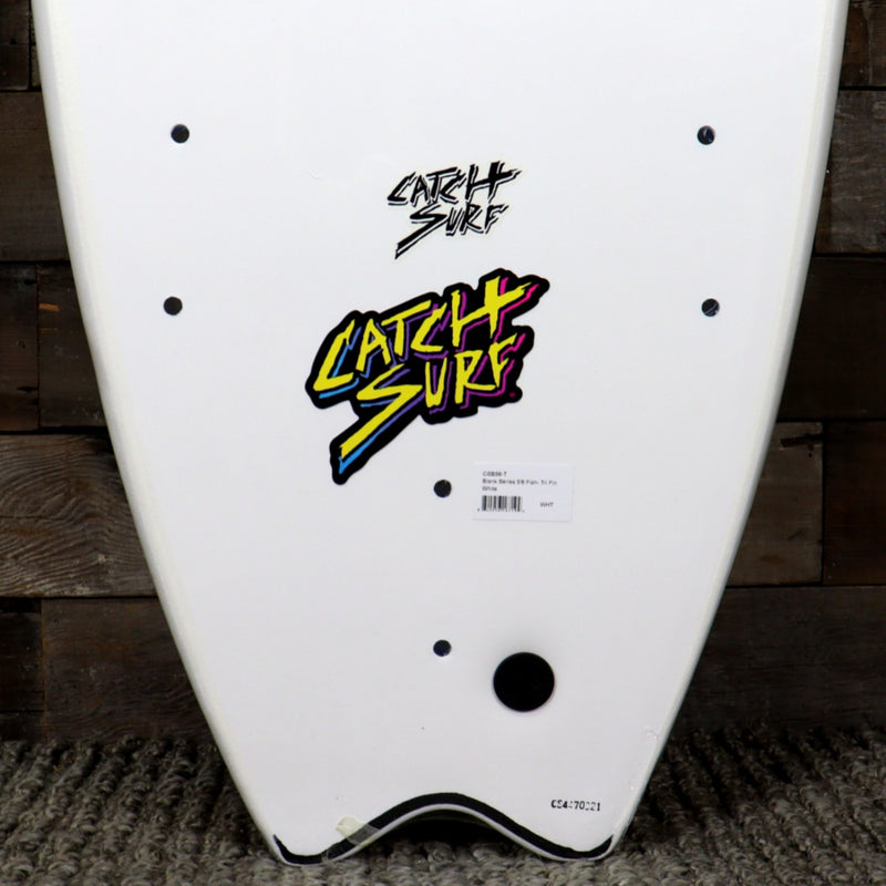 Load image into Gallery viewer, Catch Surf Blank Series Fish 5&#39;6 x 21 x 2 ⅞ Surfboard - White
