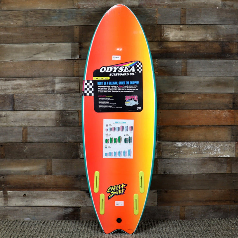 Load image into Gallery viewer, Catch Surf Odysea Skipper Quad 5&#39;6 x 21 x 2 ⅞ Surfboard - Emerald Green
