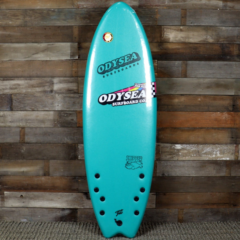 Load image into Gallery viewer, Catch Surf Odysea Skipper Quad 5&#39;6 x 21 x 2 ⅞ Surfboard - Emerald Green
