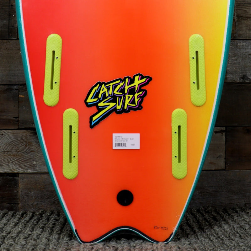 Load image into Gallery viewer, Catch Surf Odysea Skipper Quad 5&#39;6 x 21 x 2 ⅞ Surfboard - Emerald Green
