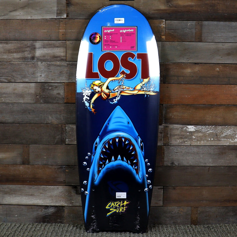 Load image into Gallery viewer, Catch Surf Beater Original 54 × Lost Edition Shark Attack 4&#39;6 x 20 x 2 ½ Surfboard - Black
