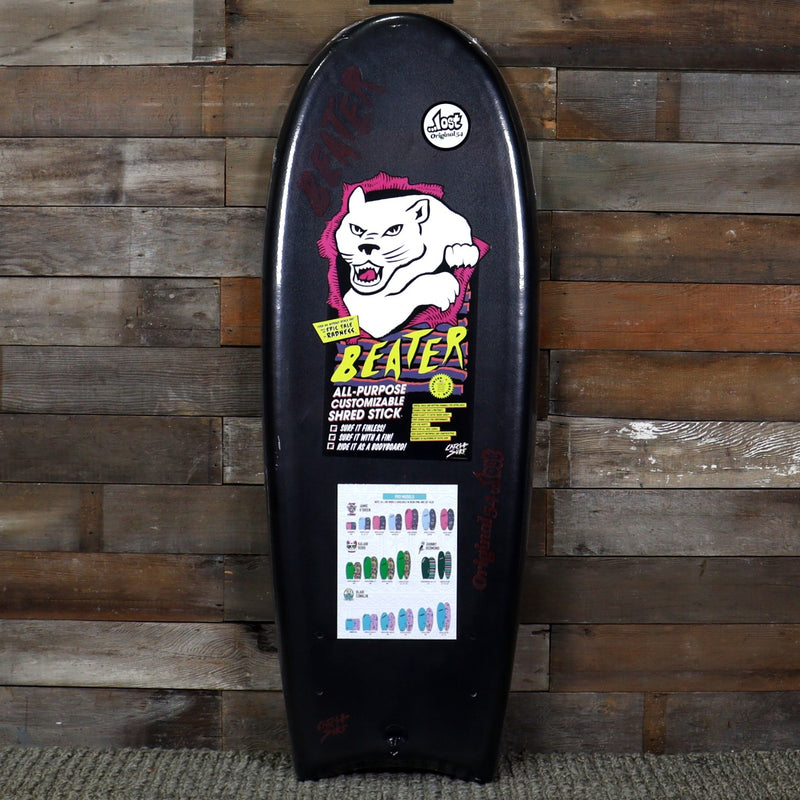 Load image into Gallery viewer, Catch Surf Beater Original 54 × Lost Edition Shark Attack 4&#39;6 x 20 x 2 ½ Surfboard - Black
