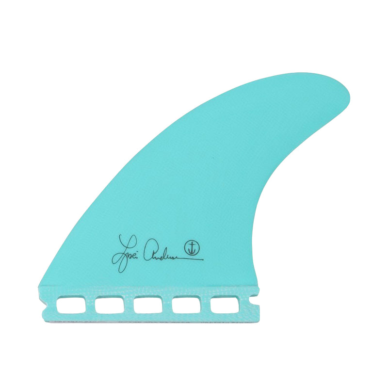 Load image into Gallery viewer, Captain Fin Co. Lisa Anderson Futures Compatible Tri Fin Set - Seafoam Green
