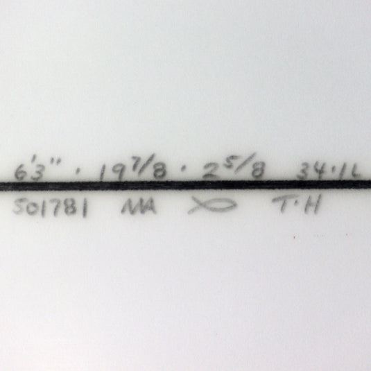 Channel Islands Two Happy 6'3 x 19 ⅞ x 2 ⅝ Surfboard