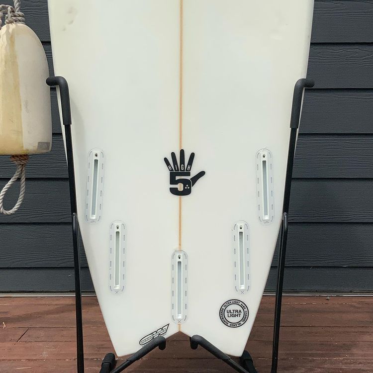 Load image into Gallery viewer, Channel Islands High 5 5&#39;8 x 20 ⅛ x 2 ⅝ Surfboard • USED
