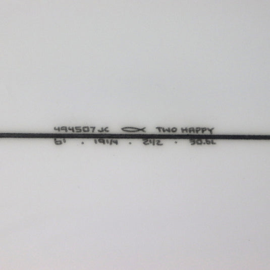 Channel Islands Two Happy 6'1 x 19 1/4 x 2 1/2 Surfboard