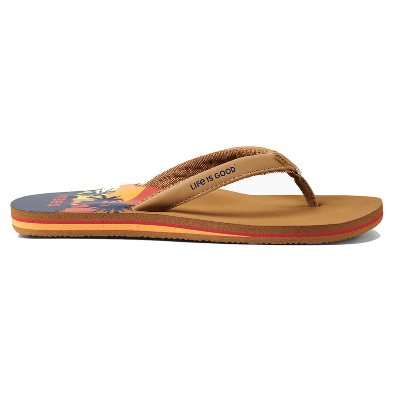 Load image into Gallery viewer, REEF Women&#39;s Cushion Sands × Life Is Good Sandals
