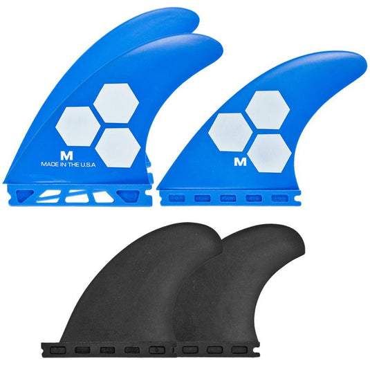 Channel Islands FRP Futures Compatible Medium Tri-Quad Fin Set