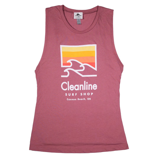 Cleanline Women's Trilogy Tank Top - Paprika