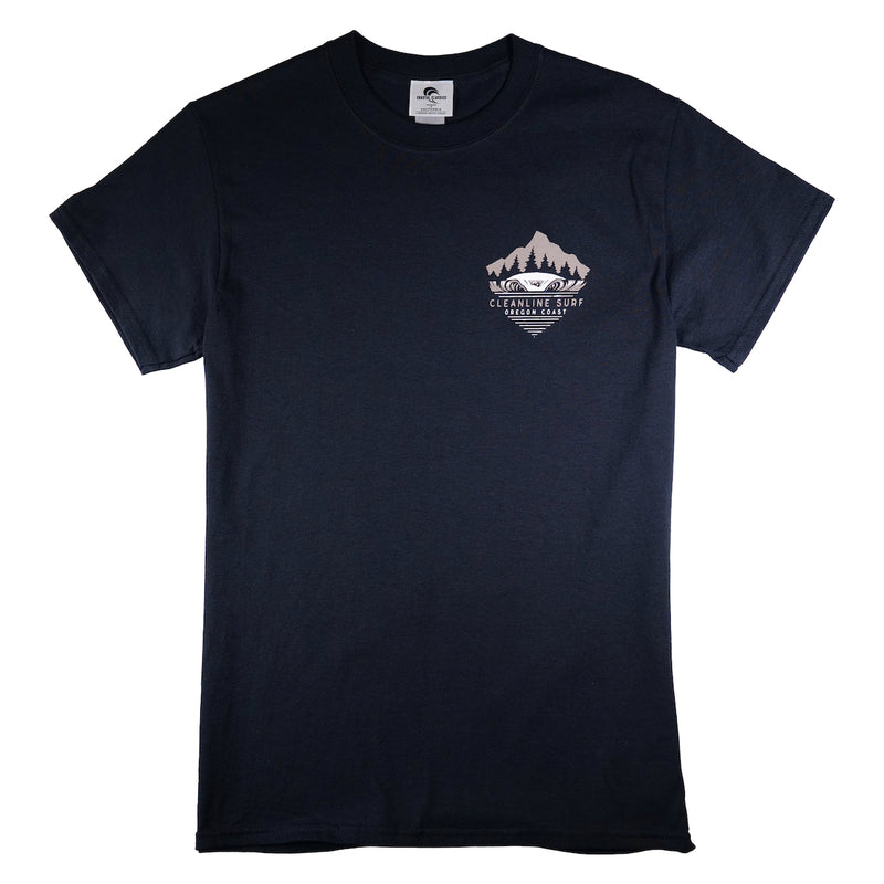 Load image into Gallery viewer, Cleanline North Peak T-Shirt - Black
