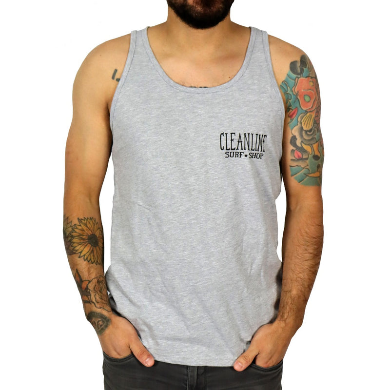 Load image into Gallery viewer, Cleanline Anchor 2.0 Tank - Athletic Heather
