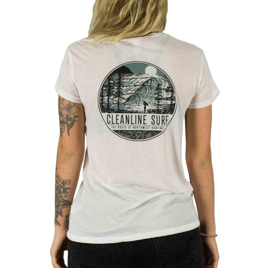 Cleanline Women's Roots T-Shirt - White