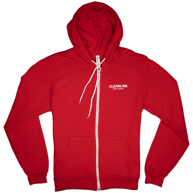 Load image into Gallery viewer, Cleanline Lines Zip Hoodie
