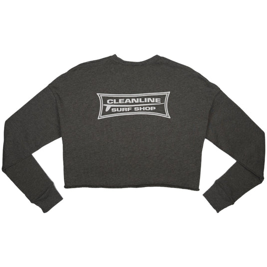 Cleanline Women's Longboard Cropped Sweatshirt