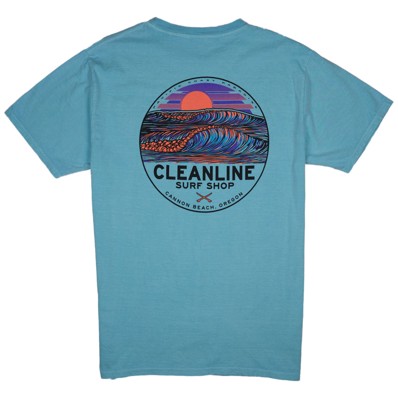 Load image into Gallery viewer, Cleanline Neon Swell T-Shirt
