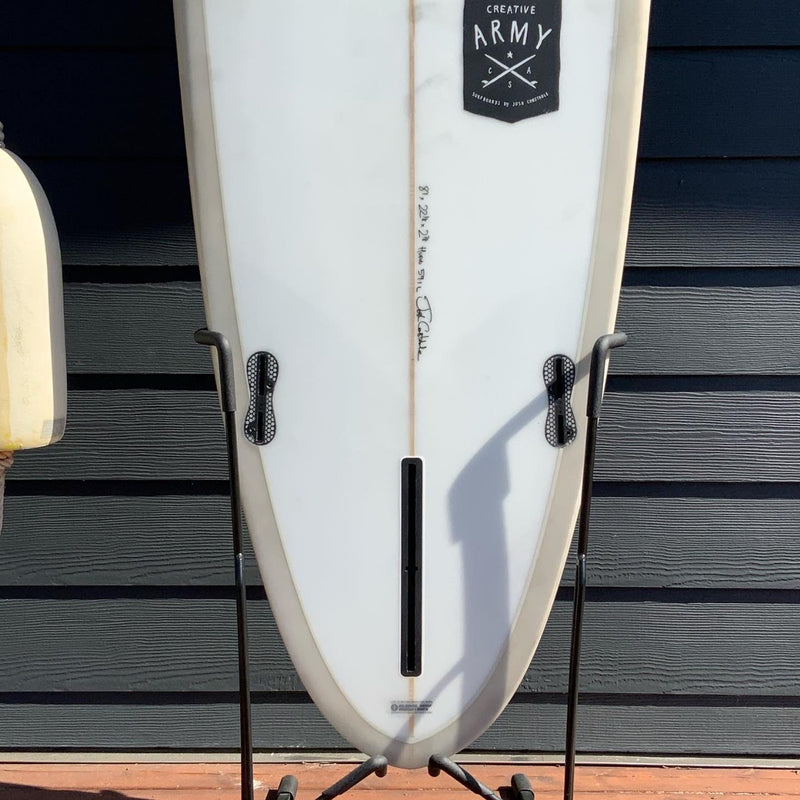 Load image into Gallery viewer, Creative Army Huevo 8&#39;1 x 22 ⅛ x 2 ⅞ Surfboard • USED
