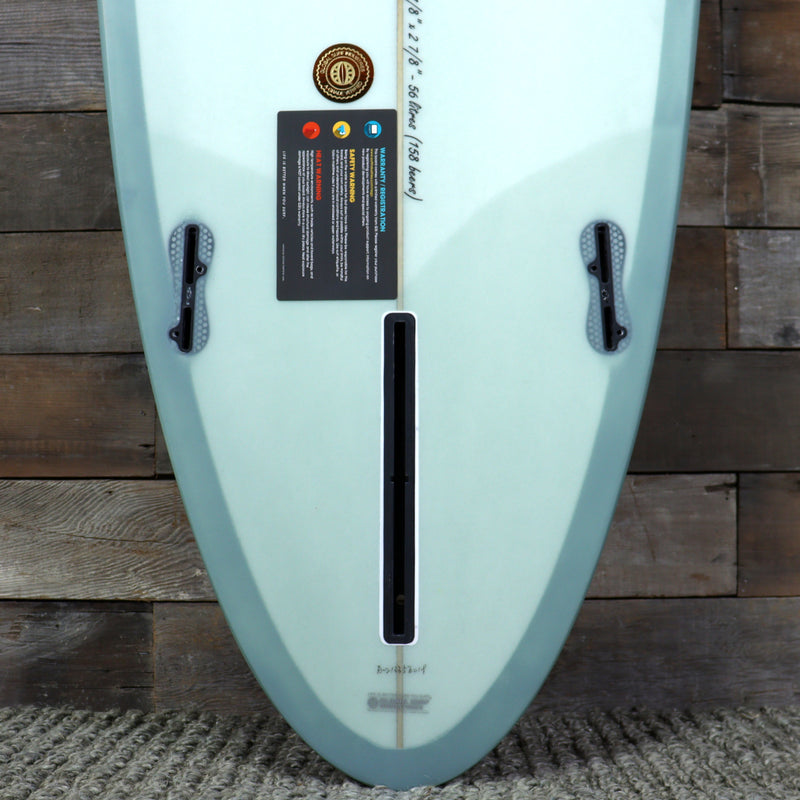 Load image into Gallery viewer, Critical Slide The Hermit 7&#39;6 x 21 ⅞ x 2 ⅞ Surfboard - Jade
