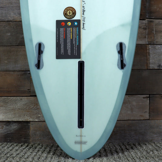 Critical Slide The Hermit 8'0 x 22 x 3 Surfboard - Jade