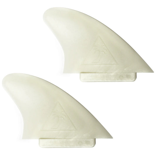 Catch Surf Hi-Perf Twin Fin Keel Set - Natural