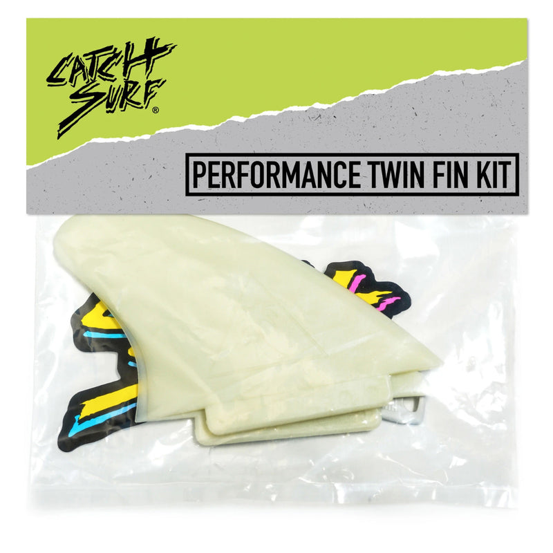 Load image into Gallery viewer, Catch Surf Hi-Perf Twin Fin Keel Set - Natural
