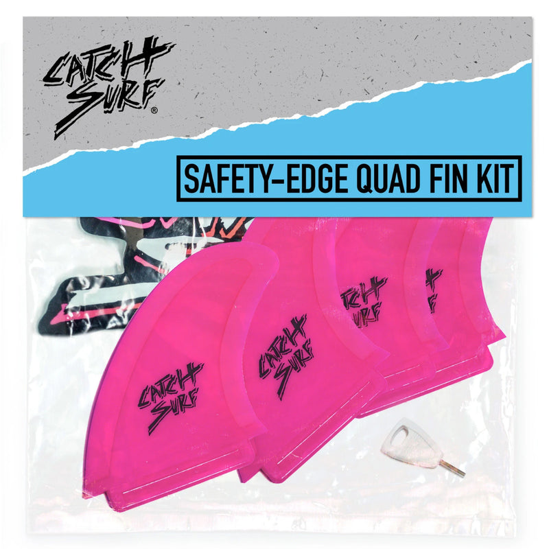 Load image into Gallery viewer, Catch Surf Safety Edge Quad Fin Set
