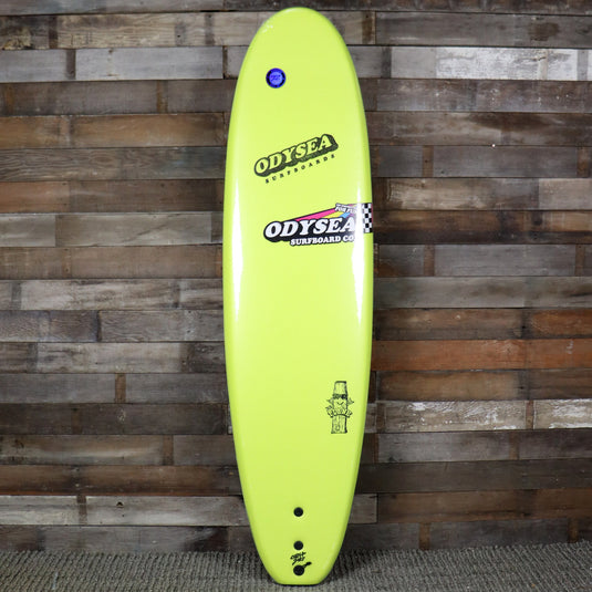 Catch Surf Odysea Plank Single Fin 7’0 x 22 x 3 ⅛ Surfboard - Lemon