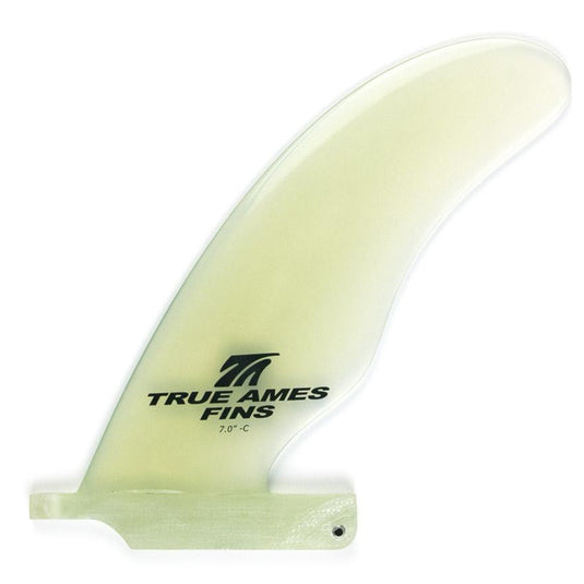 True Ames Fins 8.5" Cutaway Fin - Clear